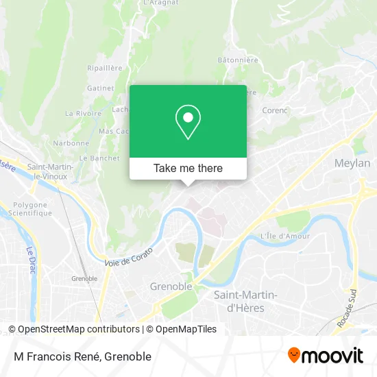 M Francois René map