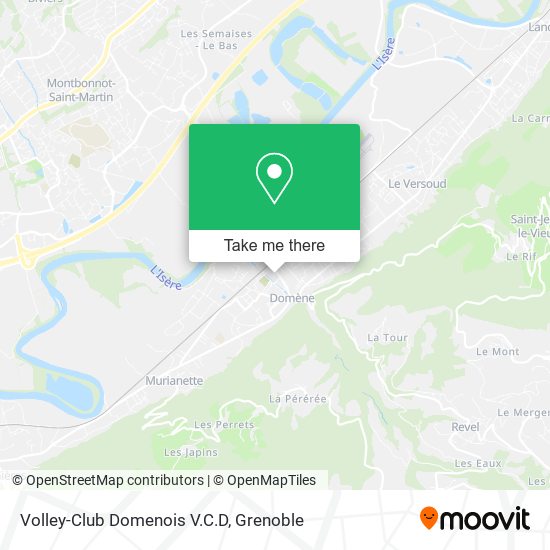 Volley-Club Domenois V.C.D map