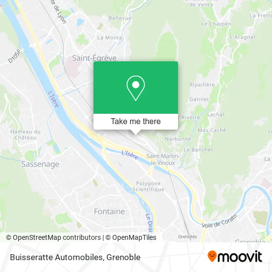Buisseratte Automobiles map
