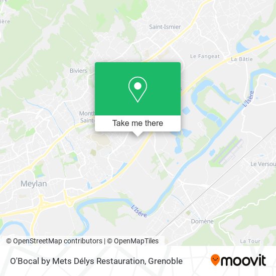 O'Bocal by Mets Délys Restauration map