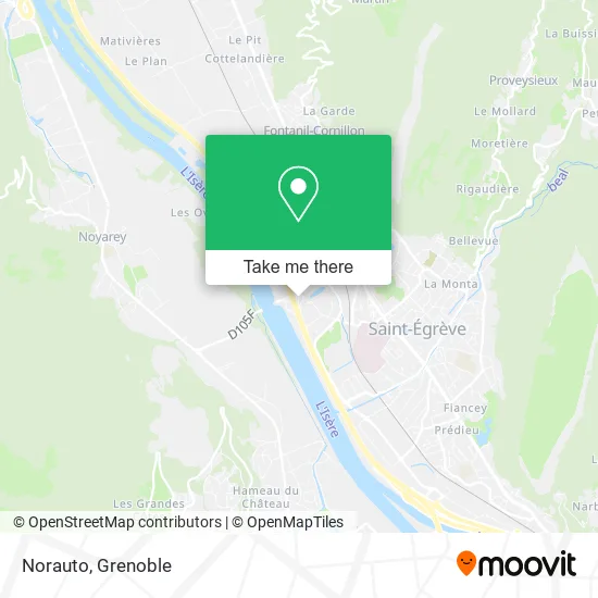 Norauto map