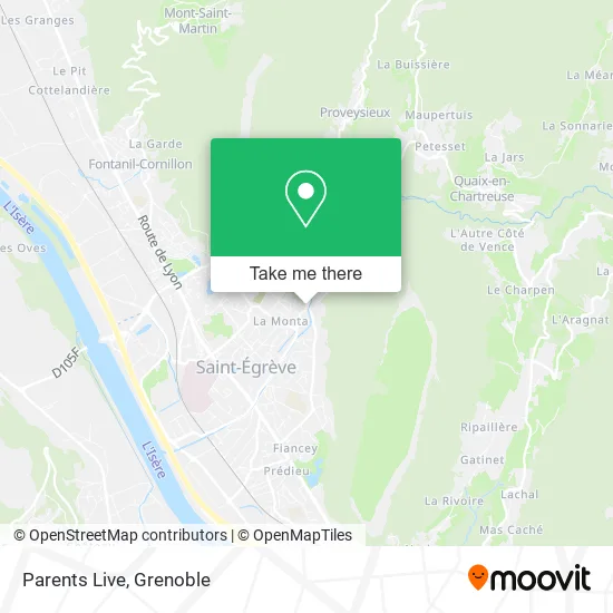 Parents Live map