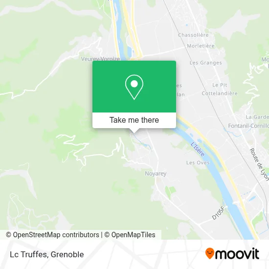 Lc Truffes map