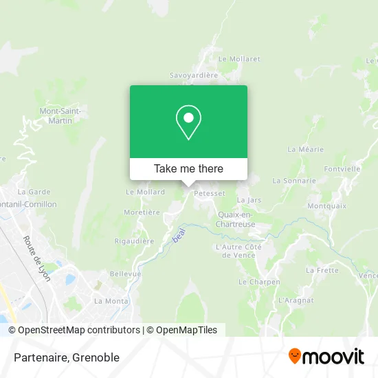 Partenaire map