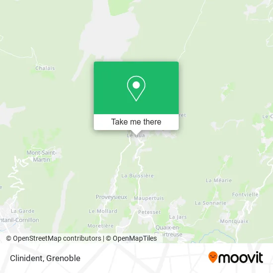 Clinident map