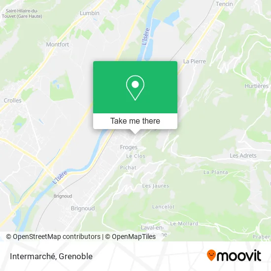 Intermarché map