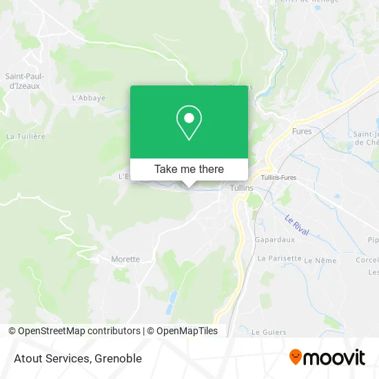 Atout Services map