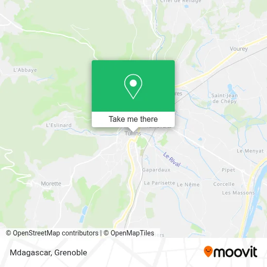 Mdagascar map
