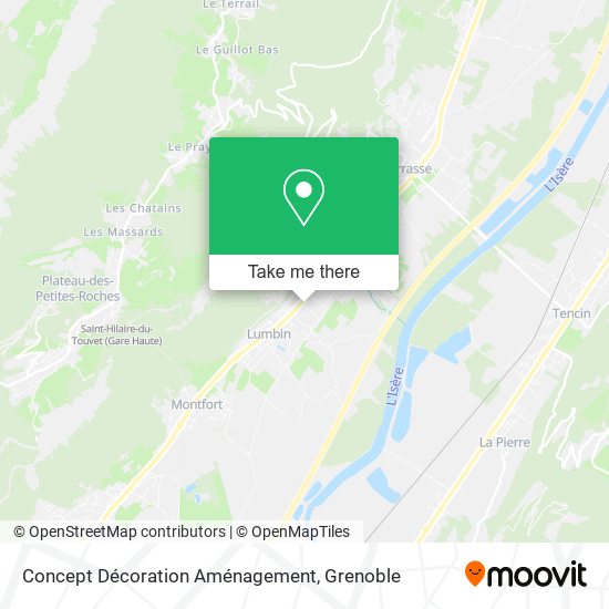 Concept Décoration Aménagement map