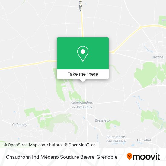 Chaudronn Ind Mécano Soudure Bievre map