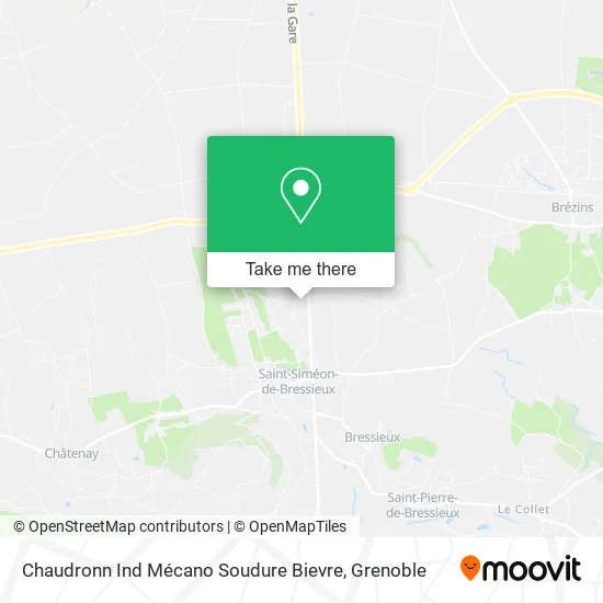 Chaudronn Ind Mécano Soudure Bievre map