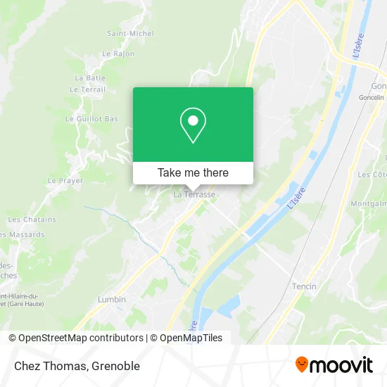 Chez Thomas map