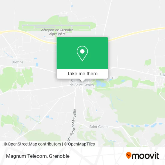 Magnum Telecom map