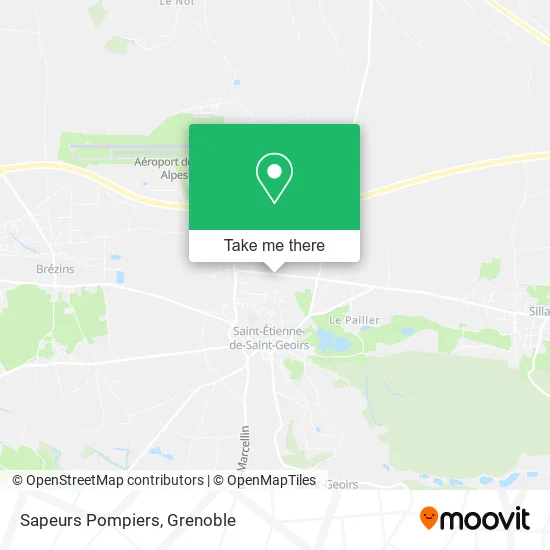 Sapeurs Pompiers map