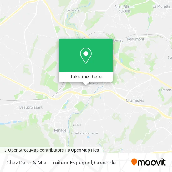 Chez Dario & Mia - Traiteur Espagnol map