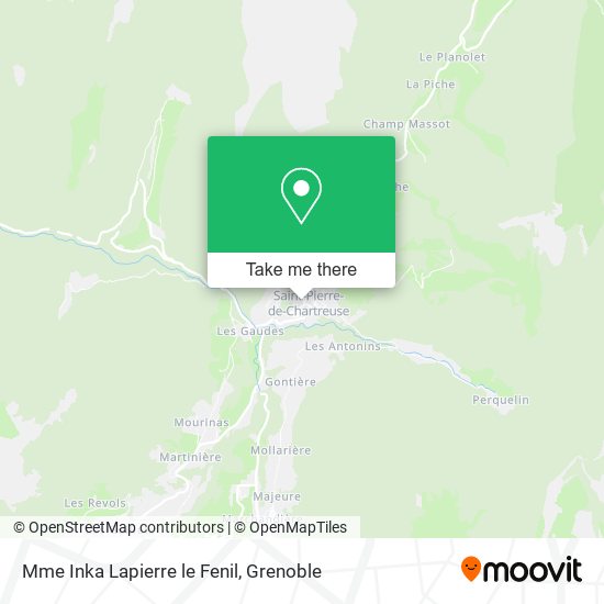 Mme Inka Lapierre le Fenil map