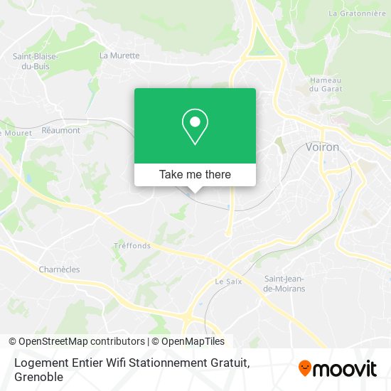 Logement Entier Wifi Stationnement Gratuit map