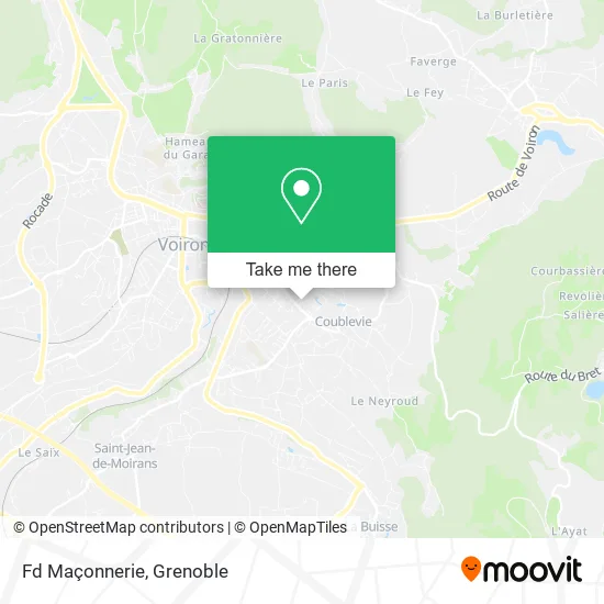 Fd Maçonnerie map