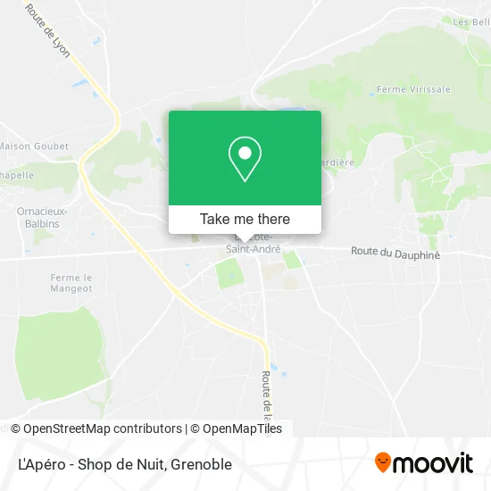 L'Apéro - Shop de Nuit map