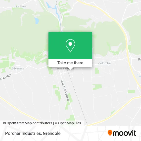 Porcher Industries map