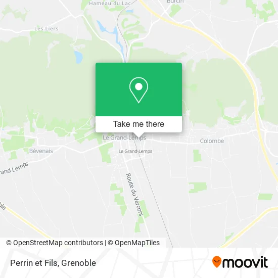 Perrin et Fils map