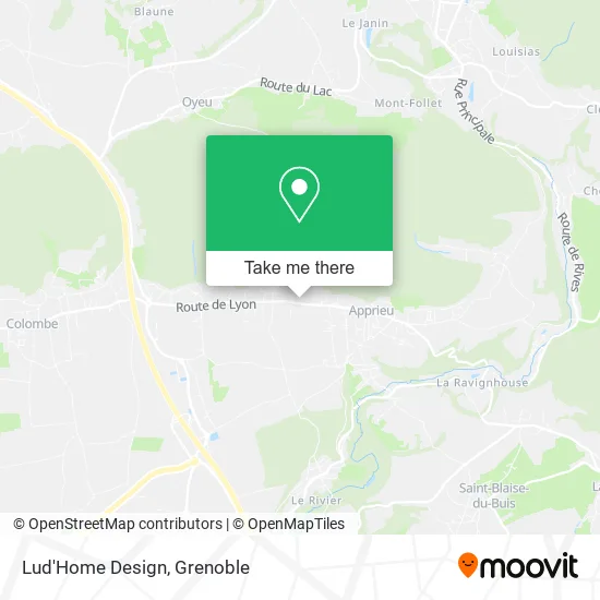 Lud'Home Design map