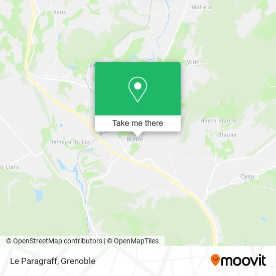 Le Paragraff map