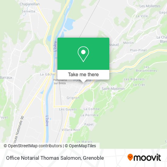 Office Notarial Thomas Salomon map