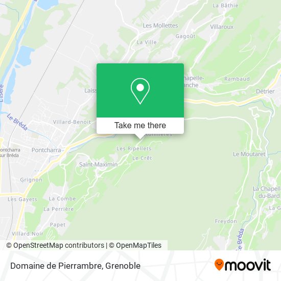 Domaine de Pierrambre map