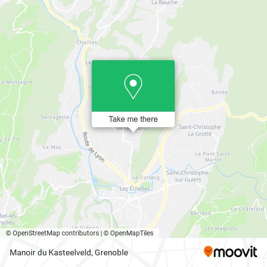 Manoir du Kasteelveld map