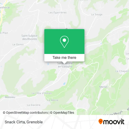Snack Cirta map