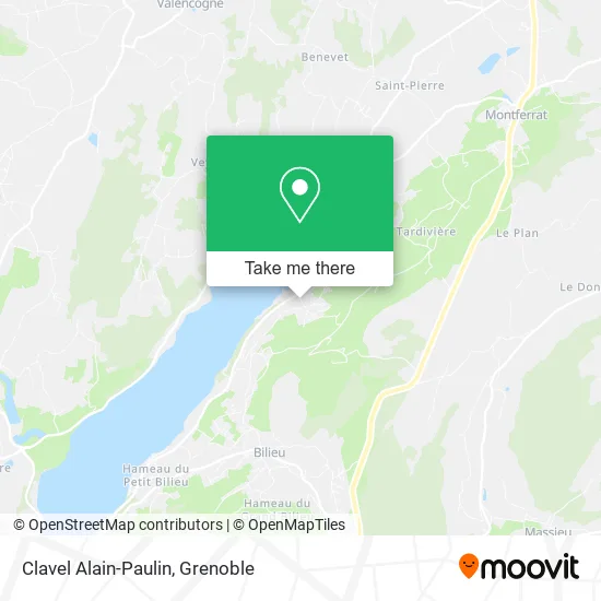 Clavel Alain-Paulin map