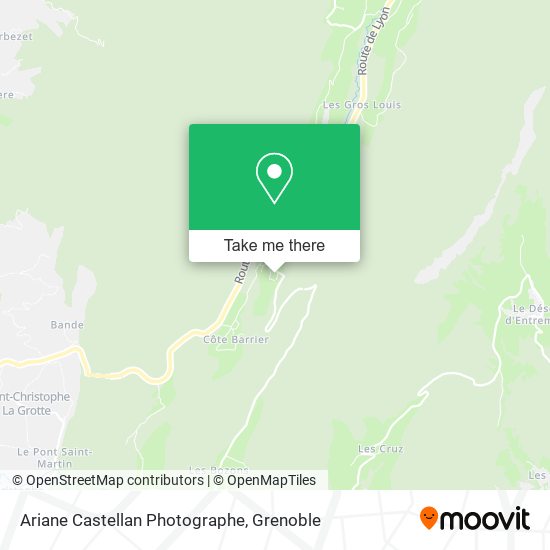 Ariane Castellan Photographe map