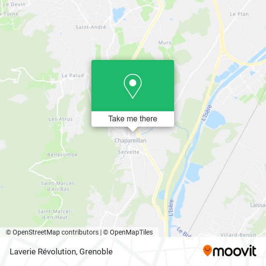 Laverie Révolution map