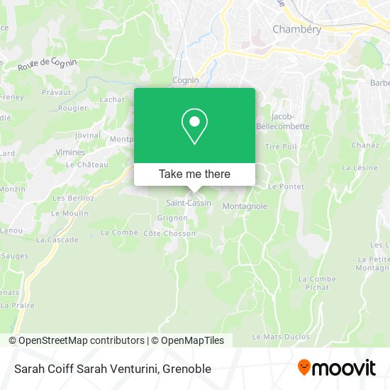 Sarah Coiff Sarah Venturini map