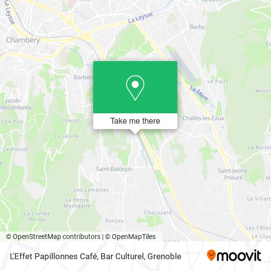 L'Effet Papillonnes Café, Bar Culturel map