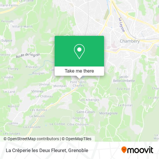 La Crêperie les Deux Fleuret map
