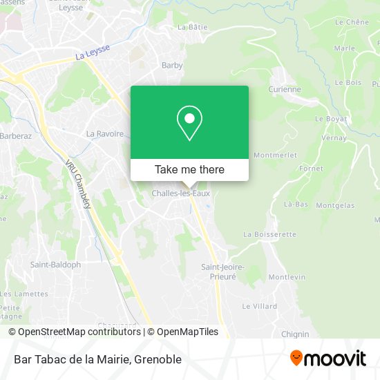Bar Tabac de la Mairie map