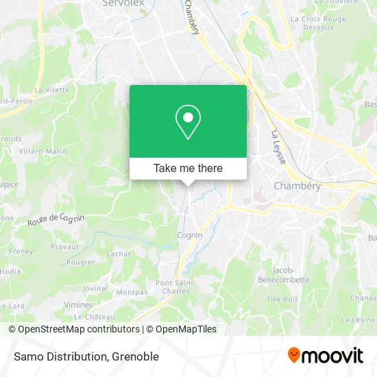 Samo Distribution map