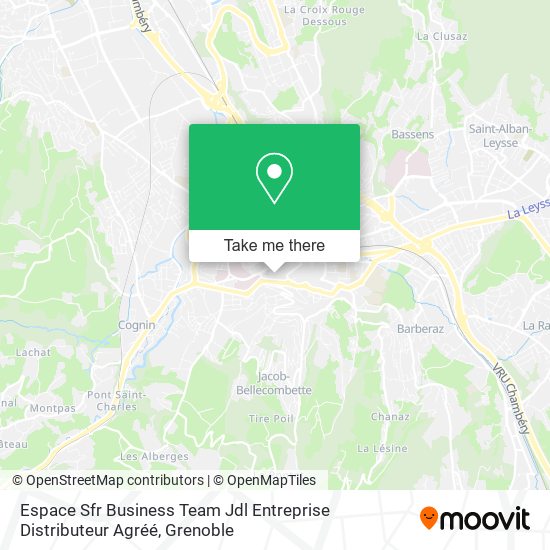 Espace Sfr Business Team Jdl Entreprise Distributeur Agréé map