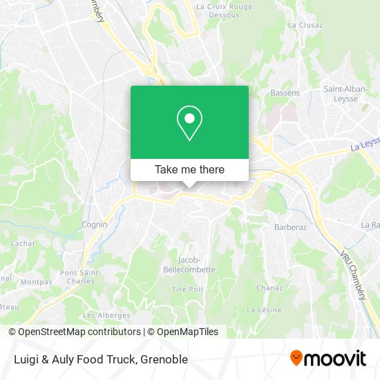 Luigi & Auly Food Truck map