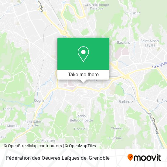 Fédération des Oeuvres Laïques de map