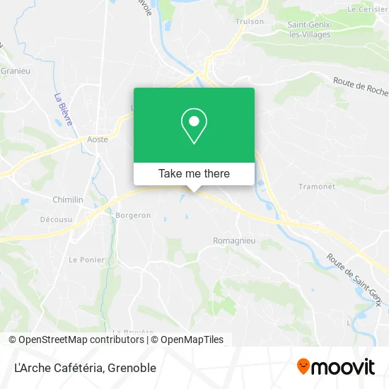 L'Arche Cafétéria map