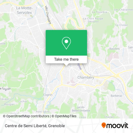 Centre de Semi Liberté map