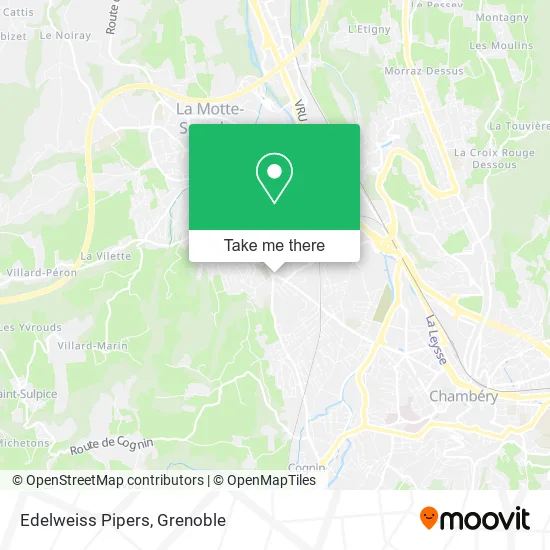 Edelweiss Pipers map