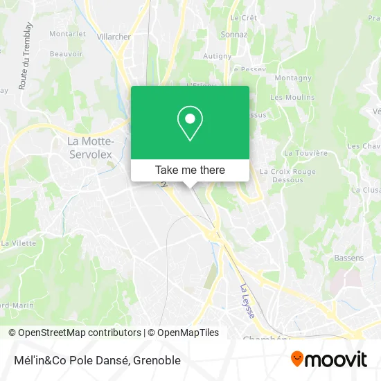 Mél'in&Co Pole Dansé map