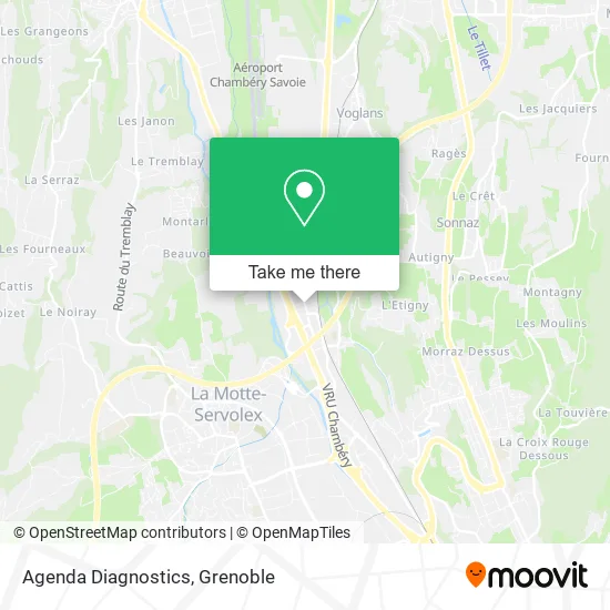 Agenda Diagnostics map