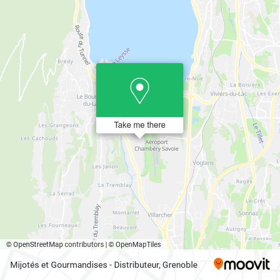 Mijotés et Gourmandises - Distributeur map