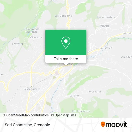 Sarl Chantelise map