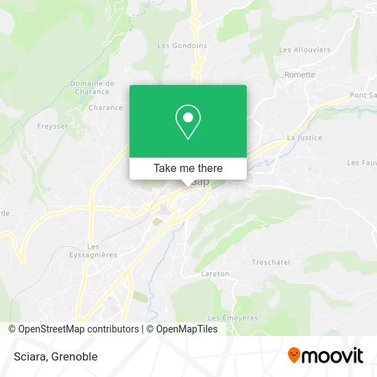 Sciara map